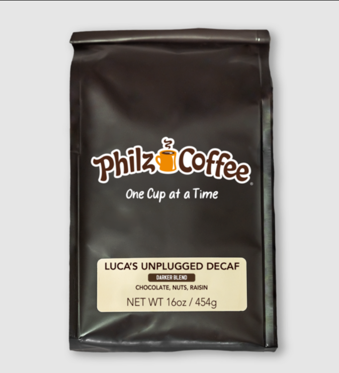 Luca's Unplugged Decaf - Philz Coffee