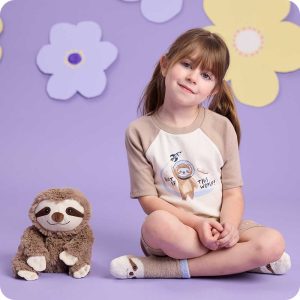 Sloth Shorties Pajamas