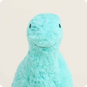 Teal Long Neck Dinosaur Warmies Junior