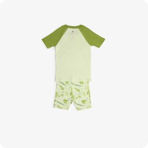 Dinosaur Shorties Pajamas
